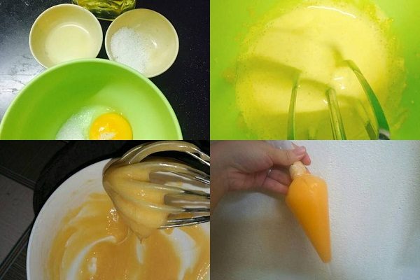 Cách Làm Sốt Phô Mai Bánh Bông Lan Trứng Muối
