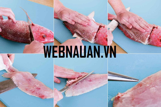cách cắt miếng thịt cá phi lê