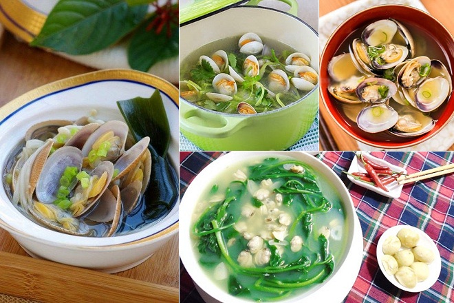 cách làm sạch ngao 7