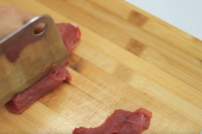 cách cắt thịt bò làm bò né