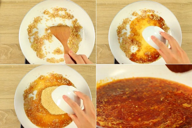 nấu nước cốt tắc sa tế chua cay ngọt