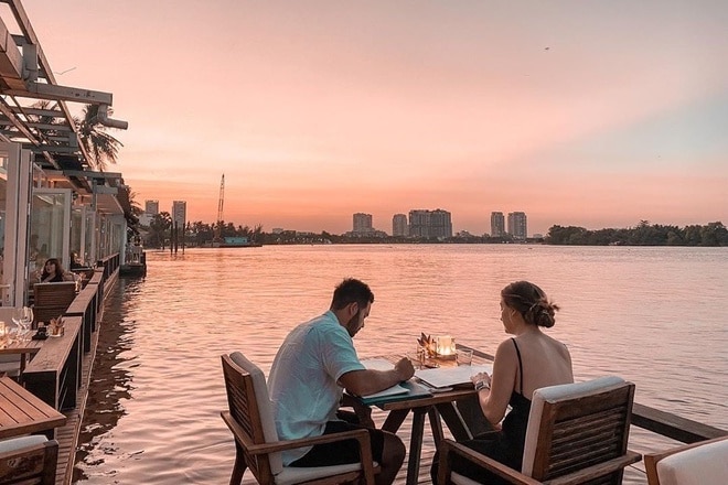 quán cà phê có phòng riêng cho 2 người